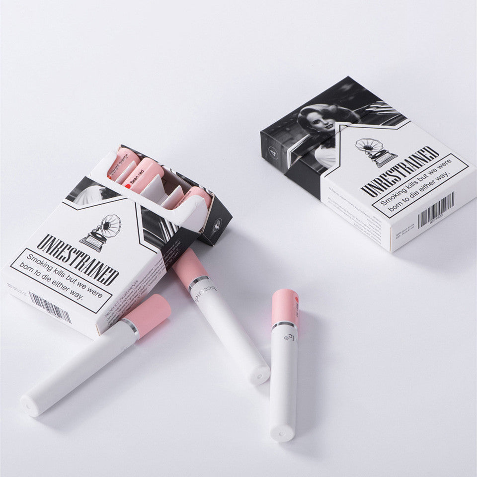 4-Color Matte Long-Lasting Cigarette Lipstick